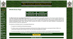 Desktop Screenshot of blairsociety.org
